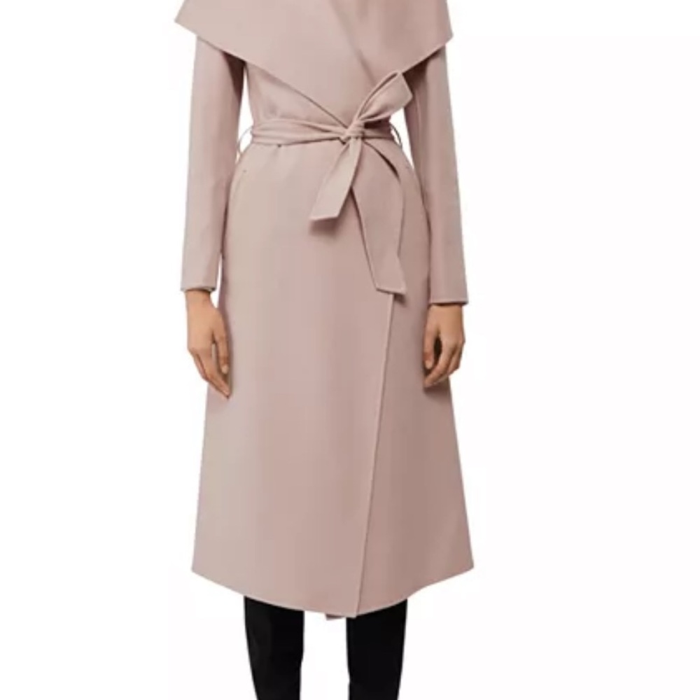 Mackage Mai wool coat, pale pink, XS